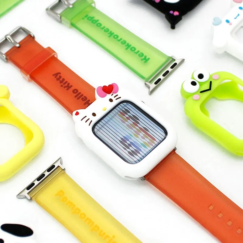 Sanrio Characters Apple Watch Silicone Case   Strap Set