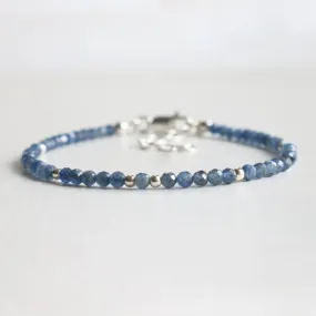 Sapphire Dainty Bracelet