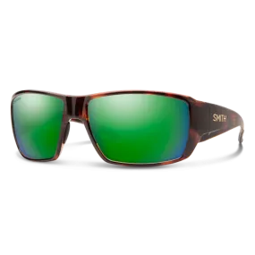 Smith Guide's Choice Tortoise Frame - ChromaPop Glass Polarized Green Mirror Lens - Polarized Sunglasses