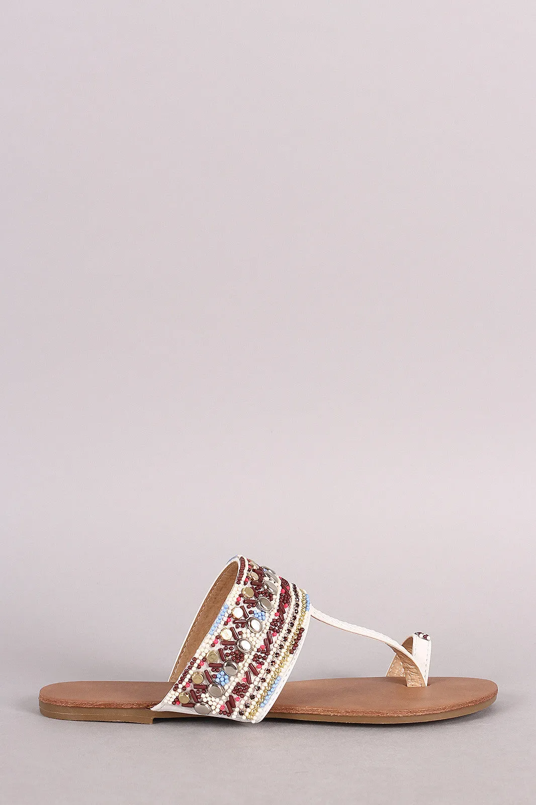 Sprinkles Toe Ring Flat Sandal