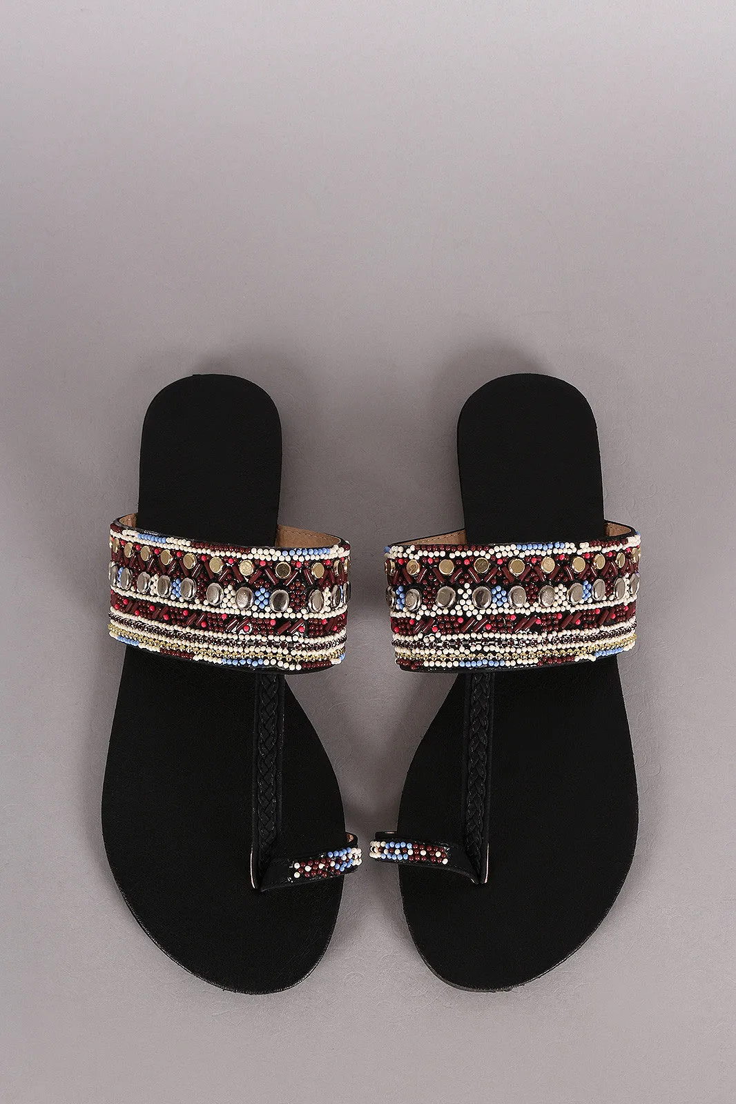 Sprinkles Toe Ring Flat Sandal