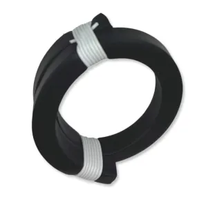 Square Wrapped Rubber Bangle