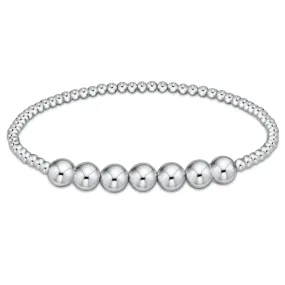 Sterling Silver - Classic Beaded Bliss Bracelets