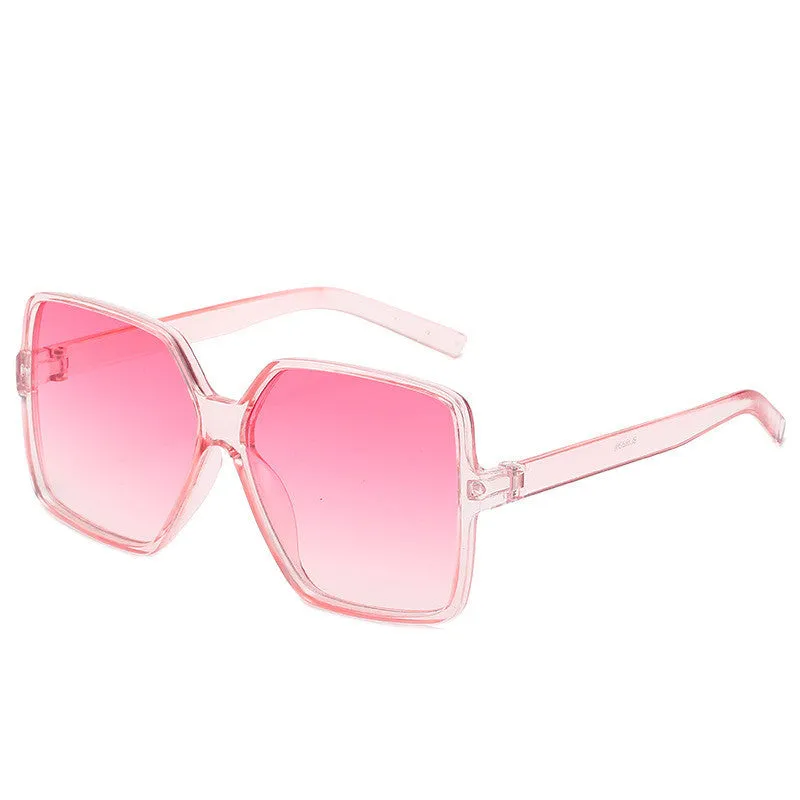 Stylish Oversized Square Gradient Sunglasses for Women and Men