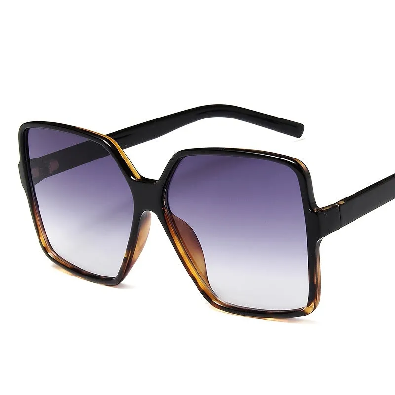 Stylish Oversized Square Gradient Sunglasses for Women and Men