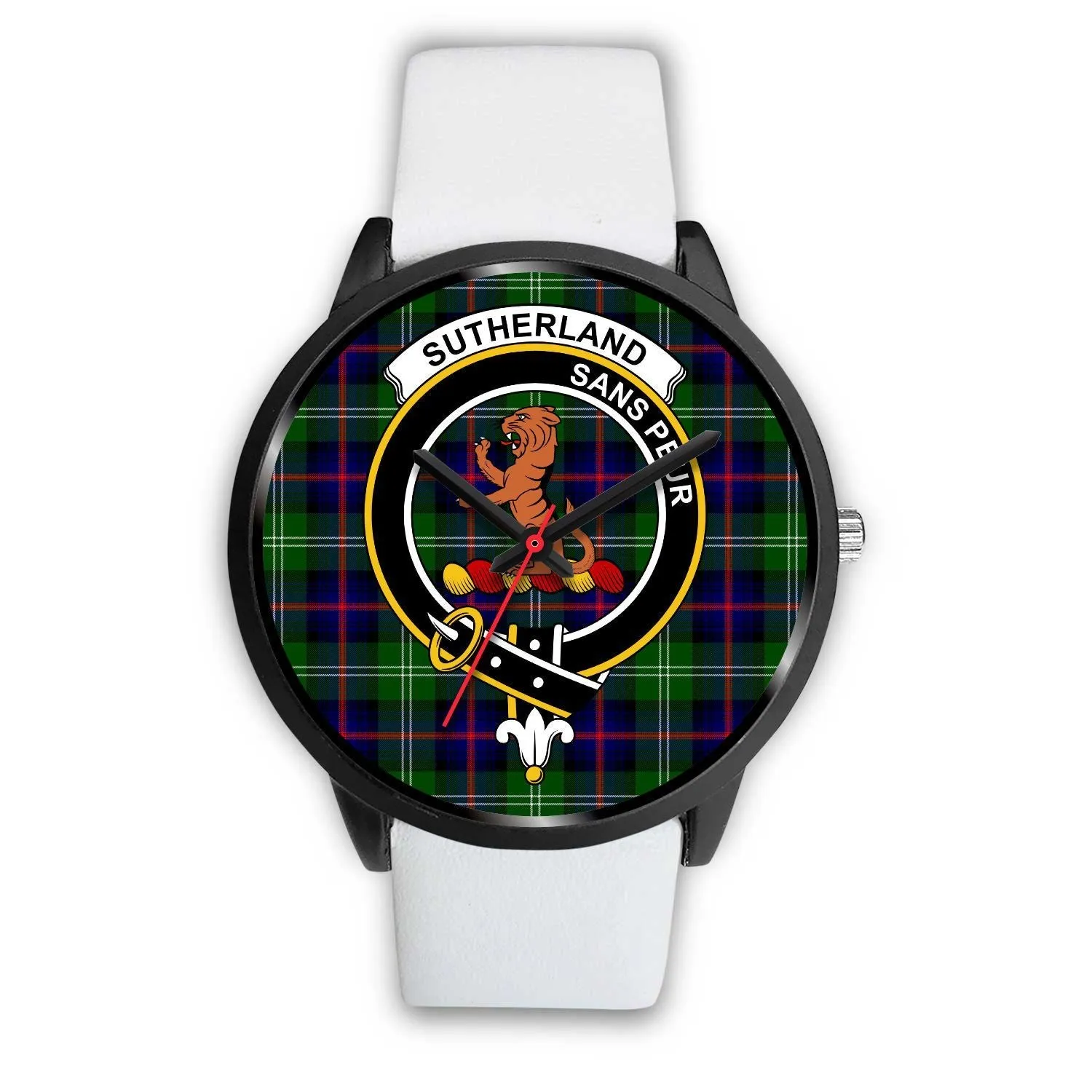 Sutherland II Clan Badge Tartan Black Watch