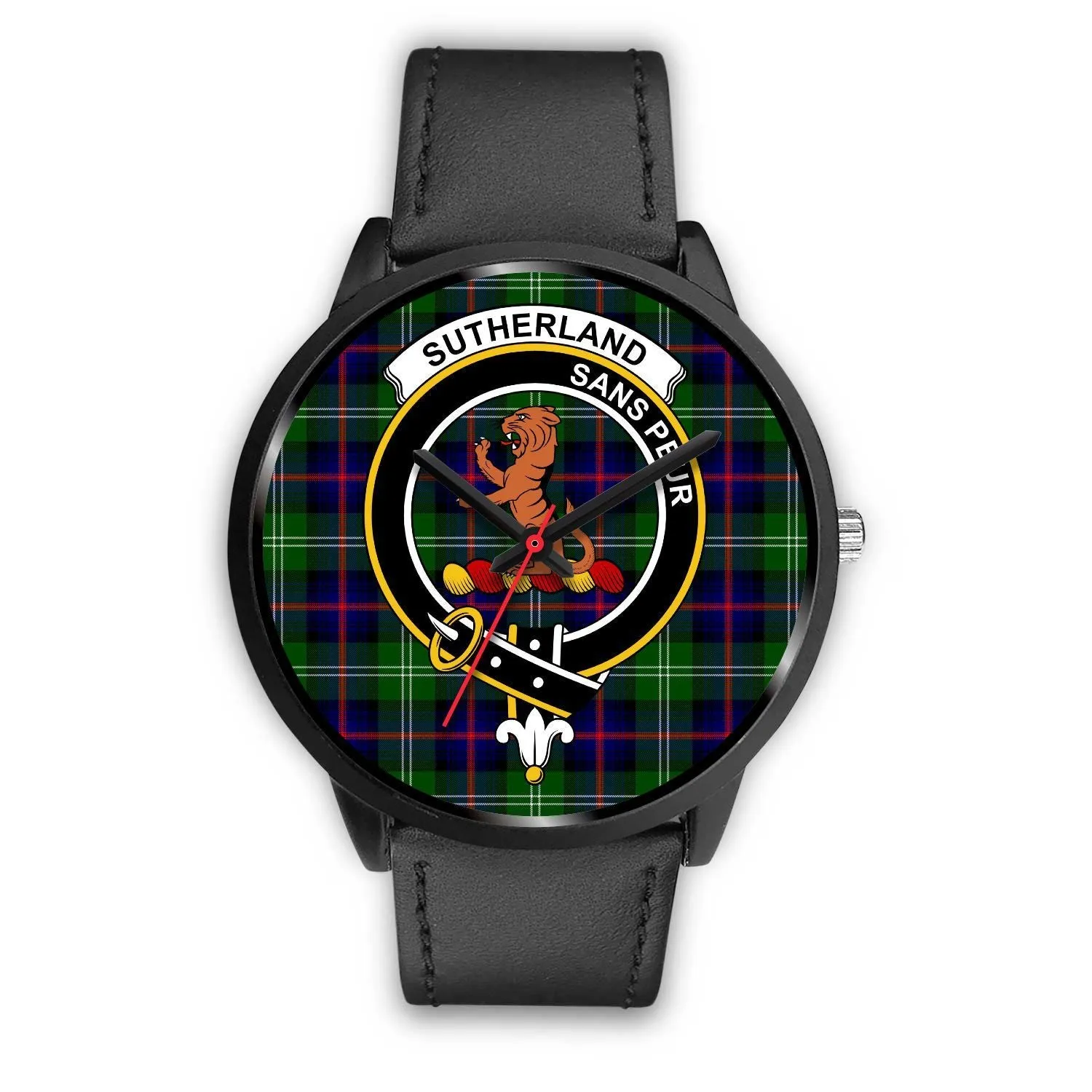 Sutherland II Clan Badge Tartan Black Watch