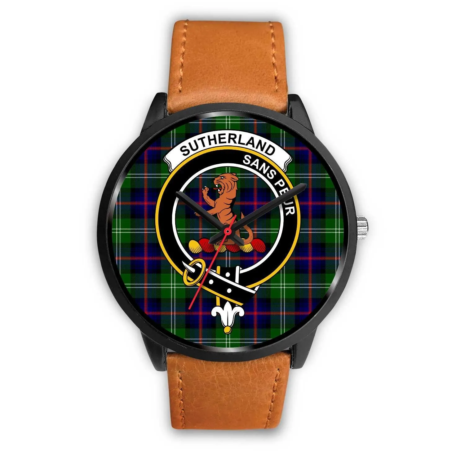 Sutherland II Clan Badge Tartan Black Watch