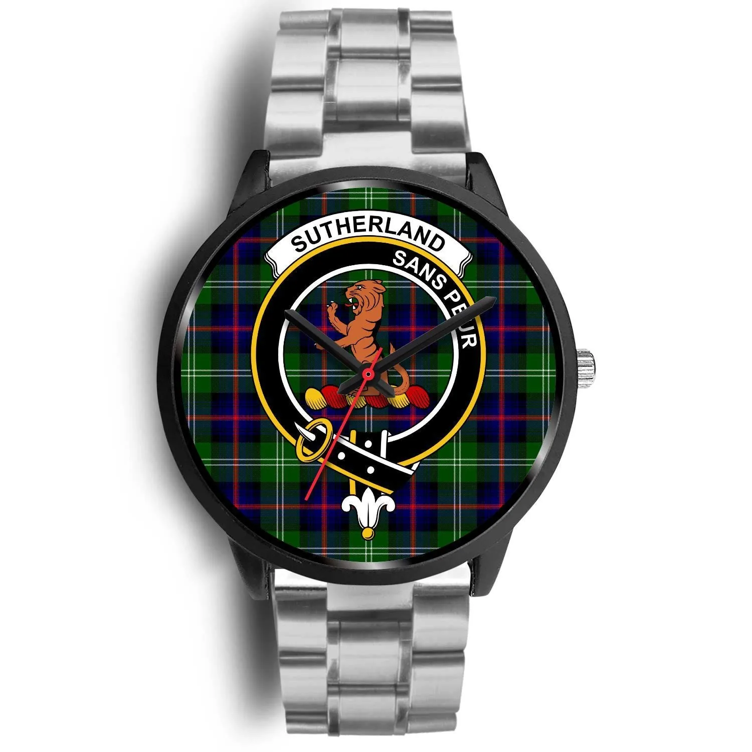 Sutherland II Clan Badge Tartan Black Watch