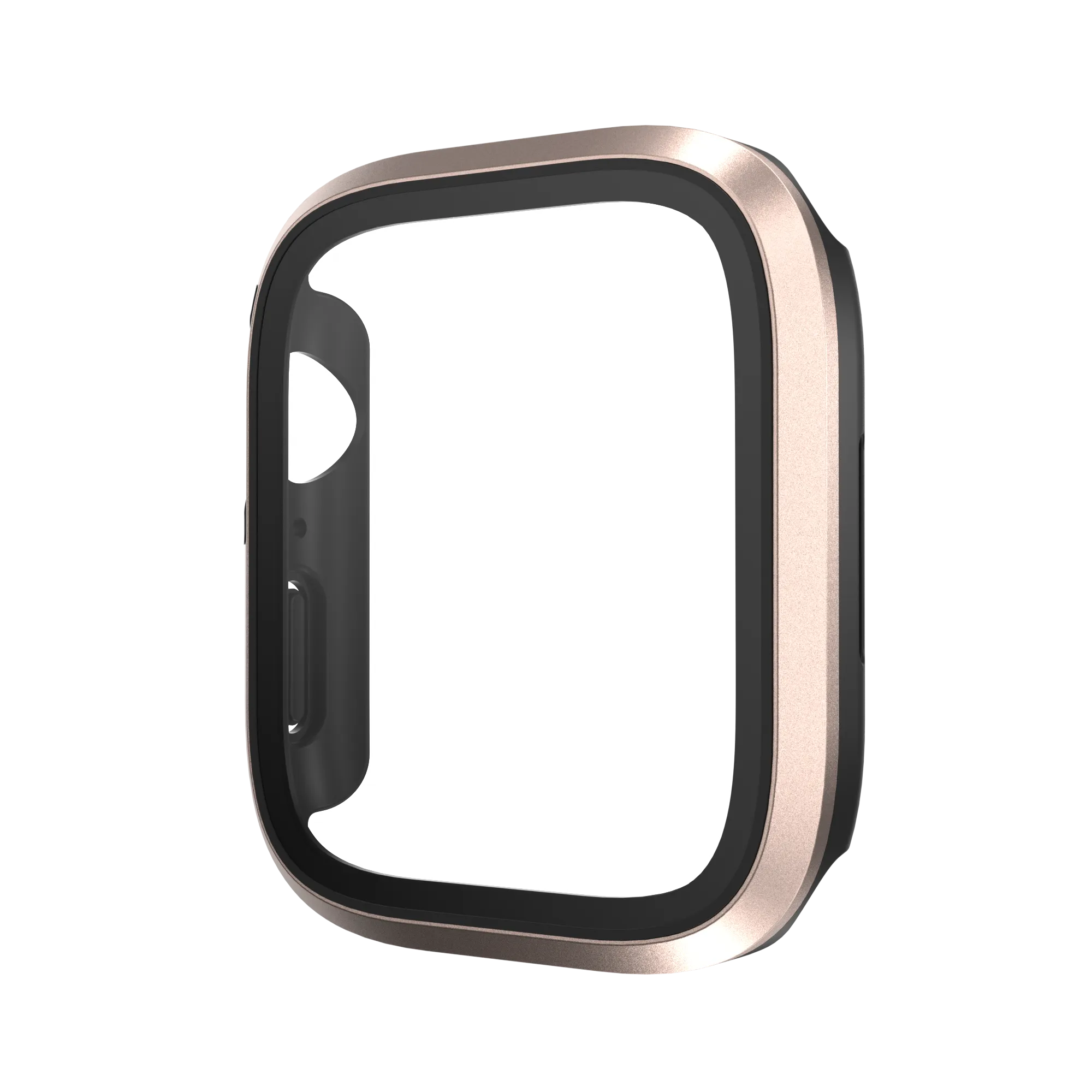 SwitchEasy Modern Hybrid Tempered Glass   PC   Aluminum Apple Watch Case