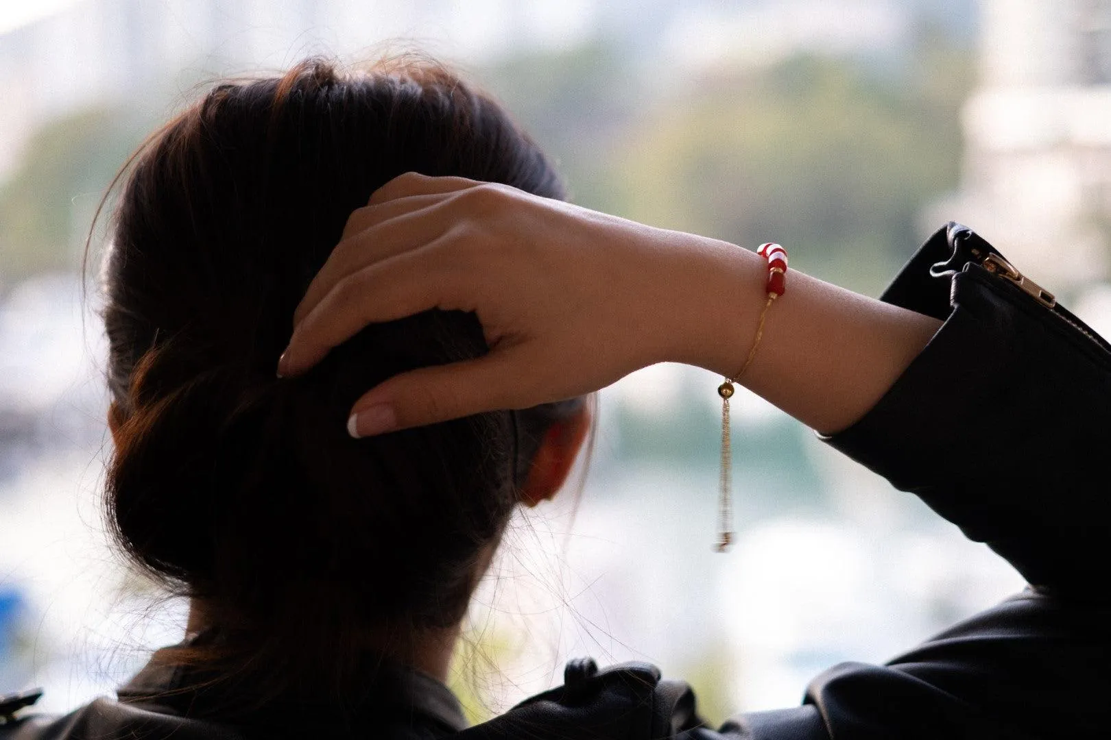 The Courage - Carnelian Bolo Bracelet