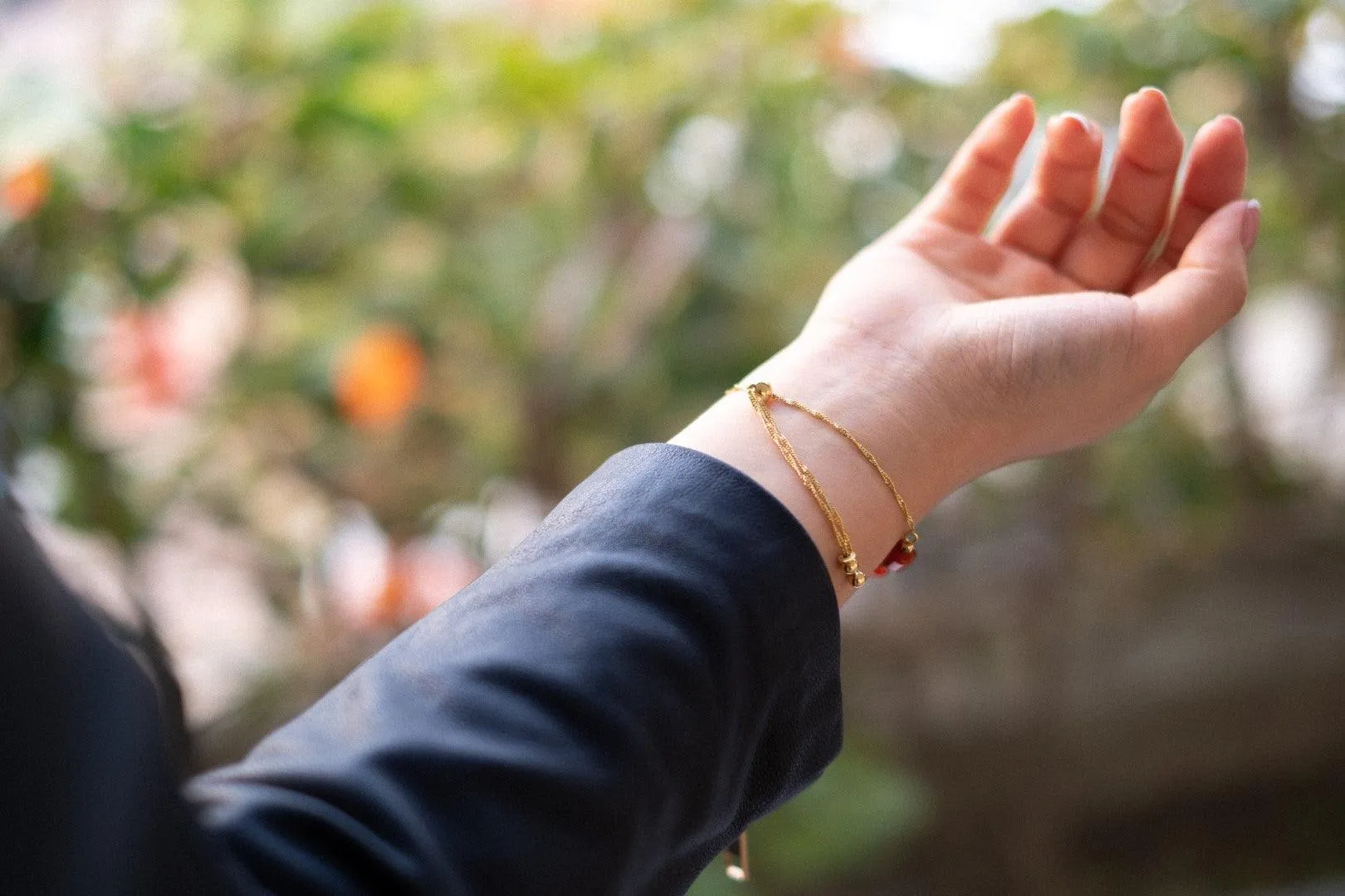 The Courage - Carnelian Bolo Bracelet