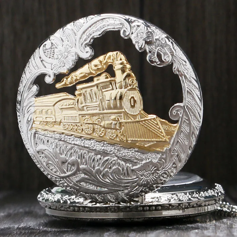 'The Steam Engine' Pocket Watch