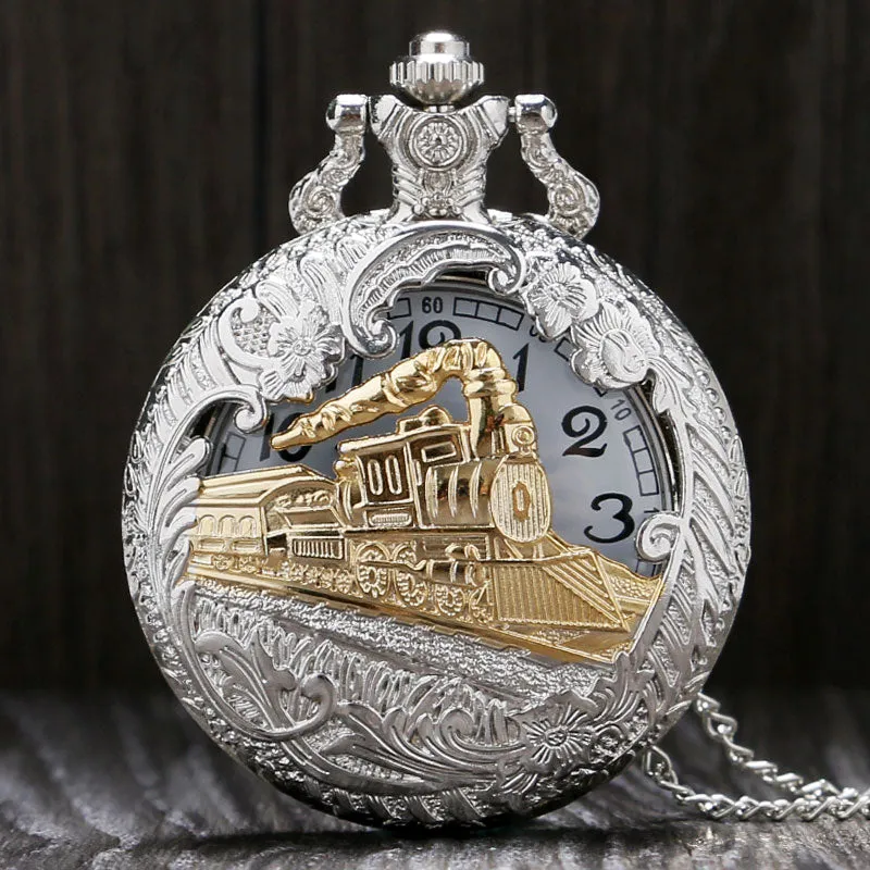 'The Steam Engine' Pocket Watch