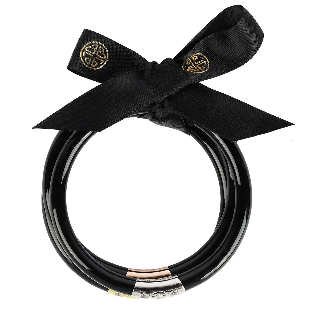 Three Kings All Weather Bangles® (AWB®) - Black