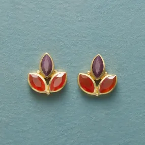 Three Petal Earrings