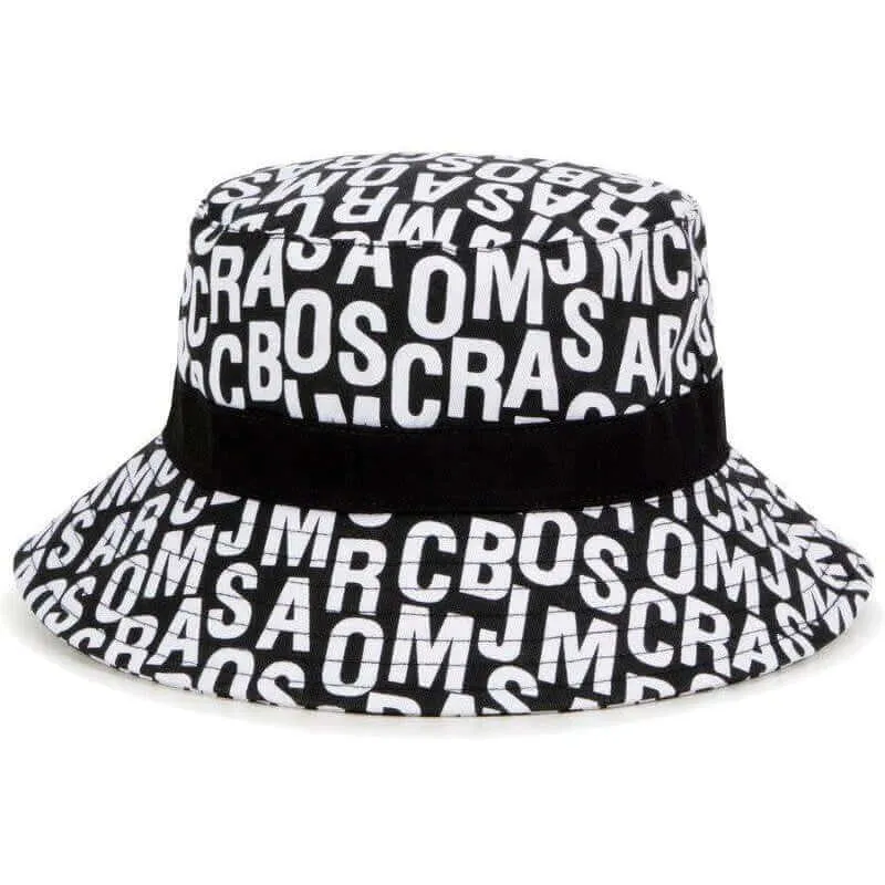 Unisex Jumbled Logo Bucket Hat