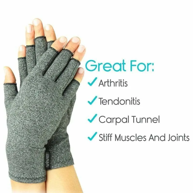 Vive Health Arthritis Gloves - Black