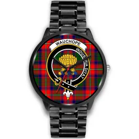 Wauchope Clan Badge Tartan Black Watch