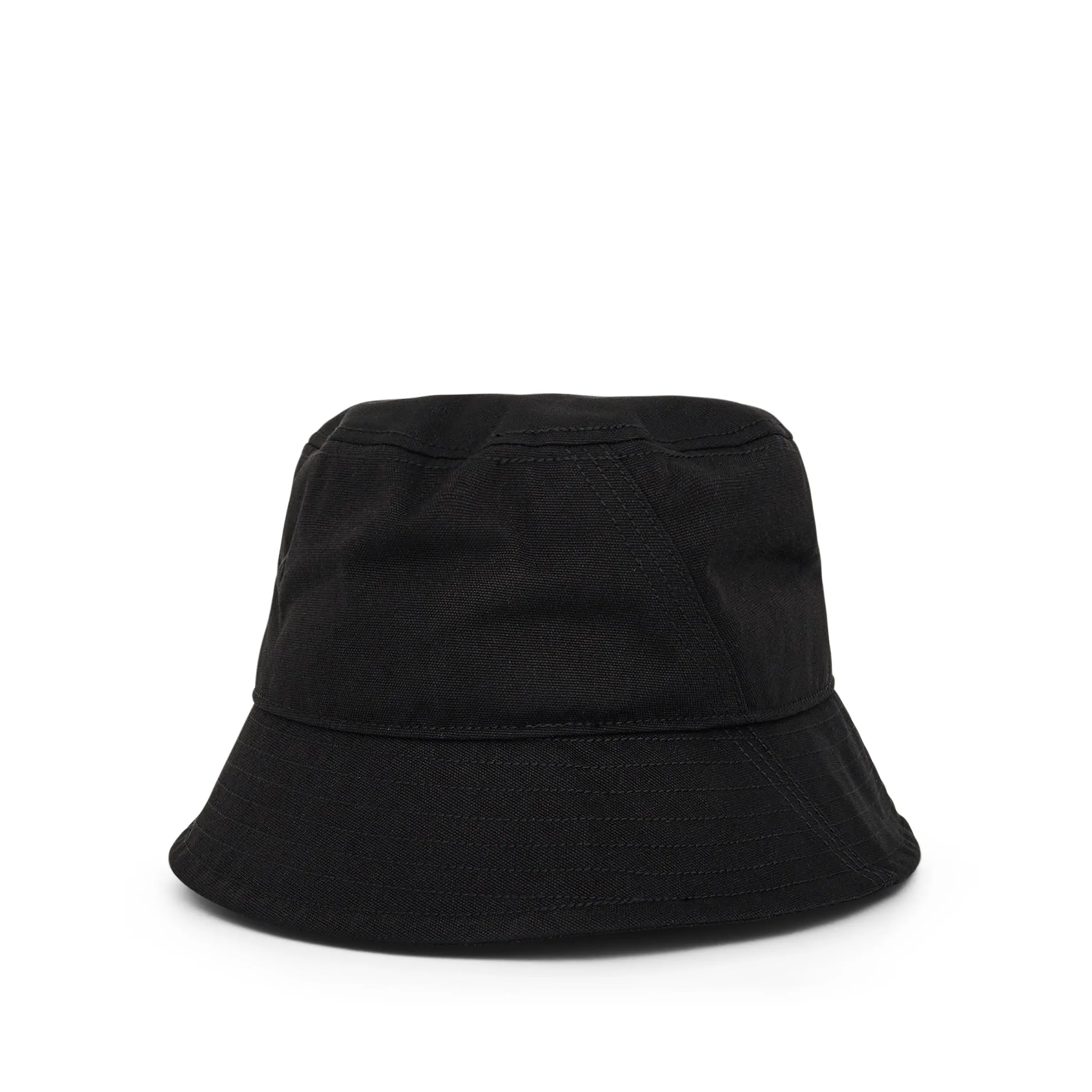 Y-3 StapleBucket Hat in Black