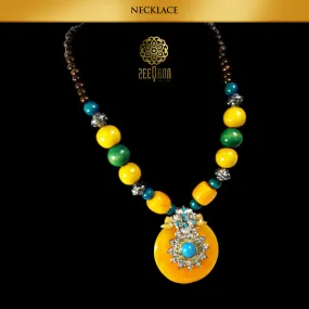 Zeeqann Caribbean Style Beaded Necklace - Summer Fashion