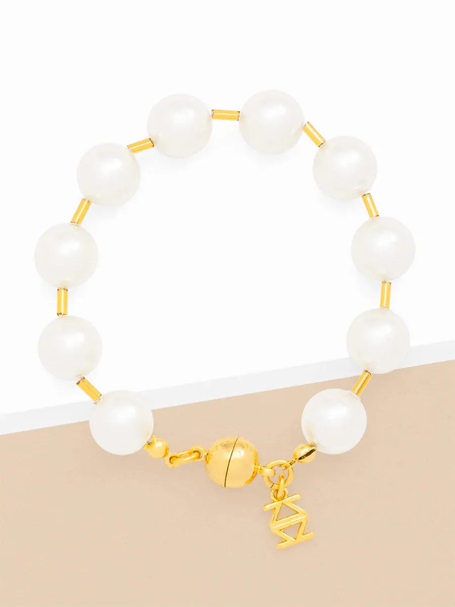 Zenzii B1568 Pearl Beaded Bracelet